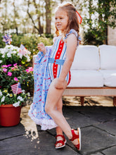 Ruffled Towel - Let Freedom Ring